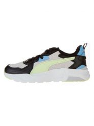 Puma Sneakersy "Trinity Lite" w kolorze czarno-zielono-błękitnym rozmiar: 42. Czarne buty sportowe casual Puma, bez wzorów, bez zapięcia. Za 250.45 zł.