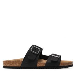 Klapki Geox. Czarne klapki Geox. Za 269.99 zł.