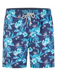 Happy Shorts Szorty kąpielowe w kolorze granatowo-niebieskim rozmiar: S. Niebieskie kąpielówki Happy Shorts, s, bez wzorów, z materiału. Za 71.56 zł.