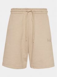 Alpha Industries Szorty sportowe Essentials 146363 Beżowy Regular Fit. Brązowe krótkie spodenki sportowe Alpha Industries, m, bez wzorów, z syntetyku. Za 159.99 zł.