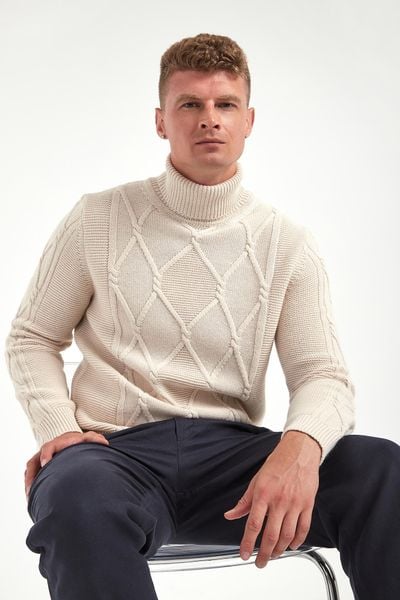 Golf męski z wełną Liono JOOP!. Golfy JOOP!, m, bez wzorów, z wełny, bez ramiączek. Za 1,049.00 zł.