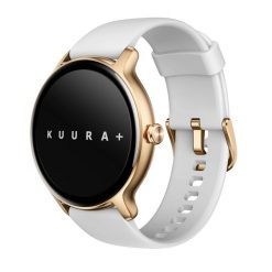 Kuura+ Inteligentny Zegarek WS - Biały/Złoty. Białe, cyfrowe zegarki KUURA, ze stali. Za 439.00 zł.