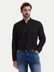 BOSS Koszula Race 50543101 Czarny Regular Fit. Czarne koszule Boss, m, bez wzorów, z bawełny, bez kołnierzyka, bez ramiączek. Za 449.99 zł.