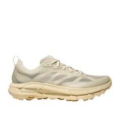 Hoka One One Mafate Speed 4 Lite Truffle Salt Vintage Yellow. Żółte buty do biegania HOKA, bez wzorów, z meshu, bez zapięcia, do biegania. Za 906.49 zł.