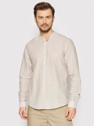 Only & Sons Koszula Caiden 22019173 Beżowy Slim Fit. Brązowe koszule Only & Sons, m, bez wzorów, z bawełny, bez kołnierzyka, bez ramiączek. Za 119.99 zł.