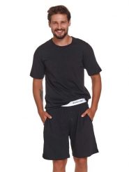 Doctor Nap Piżama w kolorze czarnym rozmiar: XL. Czarne piżamy Doctor Nap, xl, bez wzorów, z bawełny, bez ramiączek. Za 117.17 zł.