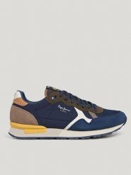 Pepe Jeans FOOTWEAR Skórzane buty w kolorze granatowo-oliwkowym do biegania rozmiar: 41. Brązowe buty do biegania Pepe Jeans FOOTWEAR, bez wzorów, z jeansu, bez zapięcia, do biegania. Za 198.10 zł.