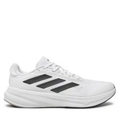 Buty do biegania adidas. Białe buty do biegania Adidas, bez wzorów, bez zapięcia, do biegania. Za 329.99 zł.