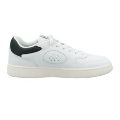 Męskie Skórzane Buty Sportowe Lineset. Białe buty turystyczne LACOSTE, bez wzorów, z materiału, bez zapięcia, trekkingowe. Za 529.99 zł.