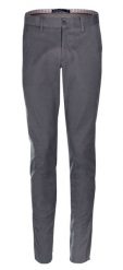 Spodnie Szare Męskie, Casualowe, Chinosy z Elastanem, Zwężana Nogawka -QUICKSIDE. Szare eleganckie spodnie Quickside, m, z bawełny. Za 111.00 zł.