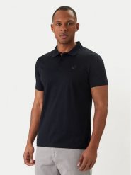 KARL LAGERFELD Polo 745000 562200 Granatowy Regular Fit. Niebieskie koszulki polo KARL LAGERFELD, l, bez wzorów, z bawełny, bez kołnierzyka, bez ramiączek. Za 539.99 zł.