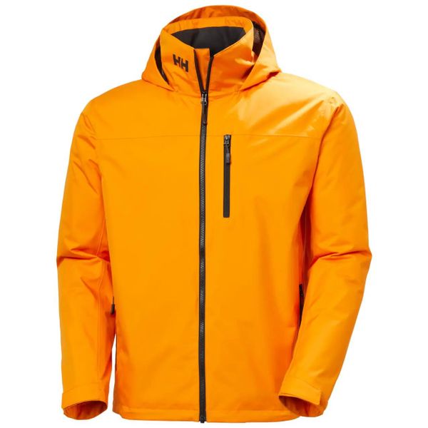 Kurtka z kapturem Helly Hansen Crew Hooded 2. Brązowe kurtki Helly Hansen, na lato, s, bez wzorów, z dzianiny, z kapturem. Za 830.50 zł.