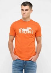 Męski T-Shirt Mustang Style Austin Koi 1016492 7166. T-shirty Mustang, m, bez wzorów, bez kołnierzyka, bez ramiączek. Za 69.99 zł.