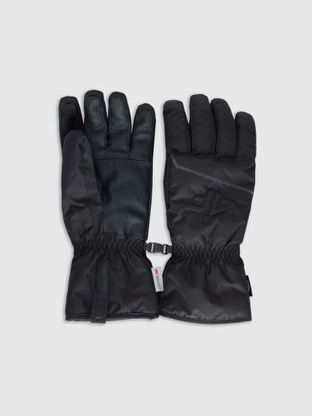 4F Rękawiczki narciarskie Thinsulate z membraną NeoDry męskie - czarne L. Czarne rękawiczki 4F, na zimę, bez wzorów, z materiału. Za 149.99 zł.