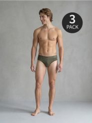 Bawełniane majtki slipy 3 pack - wielobarwny. Slipki Sinsay, l, bez wzorów, z bawełny. Za 19.99 zł.