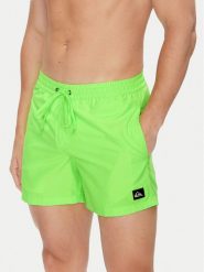Quiksilver Szorty kąpielowe Everyday Solid Volley 15 EQYJV04120 Zielony Regular Fit. Zielone kąpielówki Quiksilver, l, bez wzorów, z syntetyku. Za 139.99 zł.