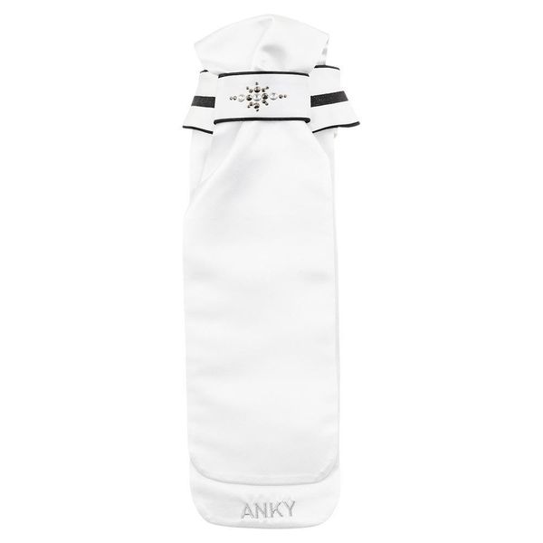 Krawat jeździecki ANKY Stock Stone-DeLuxe C-Wear. Białe krawaty i muchy ANKY, bez wzorów, z poliesteru. Za 236.00 zł.