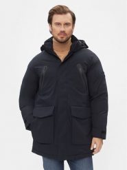 Tommy Hilfiger Kurtka zimowa Rockie MW0MW32782 Granatowy Regular Fit. Niebieskie kurtki Tommy Hilfiger, na zimę, m, bez wzorów, z syntetyku, bez kaptura. Za 1,209.00 zł.