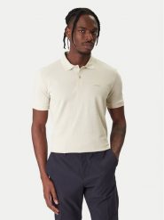 BOSS Polo Pio 1 50554574 Beżowy Regular Fit. Brązowe koszulki polo Boss, m, bez wzorów, z bawełny, bez kołnierzyka, bez ramiączek. Za 399.99 zł.
