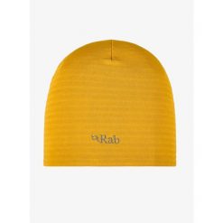Czapka termoaktywna Rab Filament Beanie - sahara. Żółte bielizna termoaktywna RAB, bez wzorów, z polaru. Za 79.99 zł.