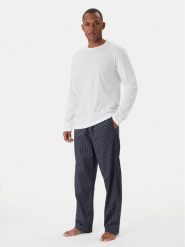 Calvin Klein Underwear Piżama LV00NM2953 Kolorowy Regular Fit. Piżamy Calvin Klein Underwear, m, bez wzorów, z bawełny, bez ramiączek. Za 389.99 zł.