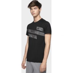 Koszulka do biegania męska. T-shirty 4F, m, bez wzorów, z dzianiny, bez kołnierzyka, bez ramiączek. Za 99.99 zł.