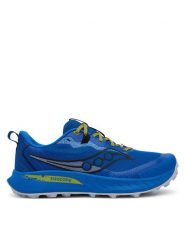 Saucony Buty do biegania Peregrine 15 S20990 Niebieski. Niebieskie buty do biegania Saucony, bez wzorów, z materiału, bez zapięcia, do biegania. Za 439.99 zł.