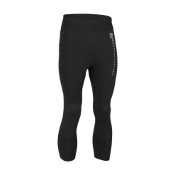Legginsy koszykarskie 3/4 NBA męskie Tight 900. Czarne legginsy długie sportowe TARMAK, l, bez wzorów, z materiału, na fitness i siłownię. Za 109.99 zł.