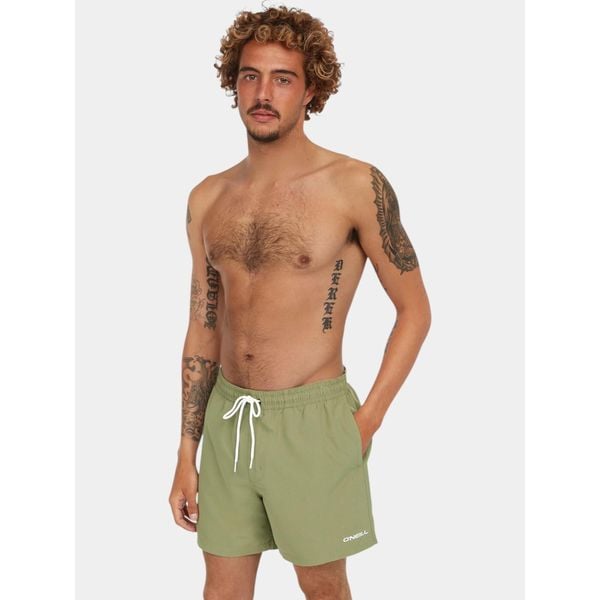 Szorty plażowe męskie O'Neill 15" Swim. Zielone odzież kąpielowa O'Neill, m, bez wzorów, sportowe. Za 159.00 zł.