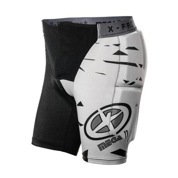 Spodenki ochronne narciarskie snowboardowe unisex X-Factor Mega II. Brązowe spodenki rowerowe X-Factor, m, bez wzorów. Za 299.00 zł.