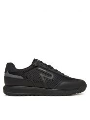 REPLAY Sneakersy GMSIB.000.C0203T Czarny. Czarne buty sportowe casual Replay, bez wzorów, ze skóry, bez zapięcia. Za 504.99 zł.