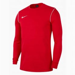 Męska Bluza Park 20 Z Okrągłym Dekoltem. Czerwone bluzy Nike, m, bez wzorów, bez kaptura. Za 180.99 zł.