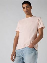 Levi's Koszulka w kolorze jasnoróżowym rozmiar: L. Różowe bezrękawniki Levi's®, l, bez wzorów, z bawełny, bez kołnierzyka, bez ramiączek. Za 69.95 zł.