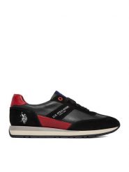 U.S. Polo Assn. Sneakersy EO-SEANY001M/6LS1 Czarny. Czarne buty sportowe casual U.S. Polo Assn., bez wzorów, ze skóry, bez zapięcia. Za 349.99 zł.