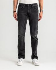 Męskie Spodnie Jeansowe MUSTANG Tramper Straight Denim Black 1016083 4000 803. Czarne jeansy Mustang, l. Za 199.99 zł.