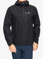 Kurtka rowerowa męska POC Motion Rain Jacket. Czarne kurtki POC, na zimę, m, bez wzorów, z nylonu, bez kaptura. Za 1,092.80 zł.