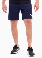Szorty Puma teamRISE. Białe krótkie spodenki sportowe Puma, m, bez wzorów, z materiału. Za 55.09 zł.