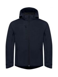 Clique Classic Softshell 2 w 1 Kurtka - odpinane rękawy i kaptur. Niebieskie kurtki CLIQUE, uniwersalny, bez wzorów, z polaru, bez kaptura. Za 374.69 zł.