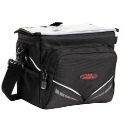 Torba na kierownicę Canmore Active. Czarne torby na ramię NORCO, z aplikacjami, z materiału, na ramię, bez dodatków. Za 329.90 zł.