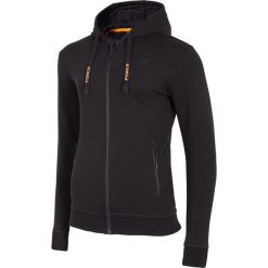 Bluza męska BLM006 - głęboka czerń. Bluzy z kapturem marki 4F. Za 149.99 zł.