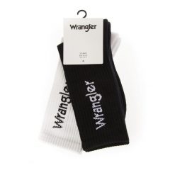 WRANGLER 2 PACK DWUPAK MĘSKIE SKARPETY LOGO SOCKS W0P414100 112325100. Skarpety Wrangler, bez wzorów. Za 29.99 zł.