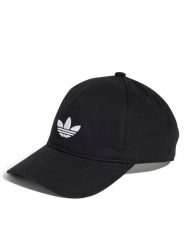 Adidas Czapka z daszkiem adicolor Classic Trefoil JC6023 Czarny. Czarne czapki z daszkiem Adidas, bez wzorów, z bawełny. Za 89.99 zł.