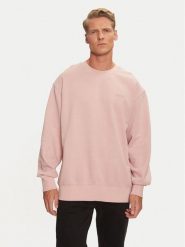 Levi's® Bluza Authentic A9244-0018 Różowy Relaxed Fit. Czerwone bluzy m, bez wzorów, z bawełny, bez kaptura. Za 179.99 zł.