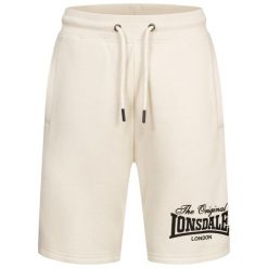 Szorty Lonsdale Hulton. Brązowe szorty Lonsdale, bez wzorów, sportowe. Za 208.00 zł.