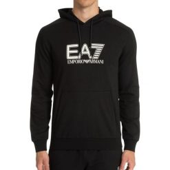 Bluza z Kapturem Visibility Rozmiar S Czarny - 6DPM02PJVTZ-1200. Czarne bluzy z kapturem EA7, l, bez wzorów, z bawełny, z kapturem. Za 499.99 zł.