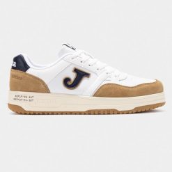 Buty męskie Joma C.Attica. Białe buty do biegania Joma, bez wzorów, bez zapięcia, do biegania. Za 229.99 zł.