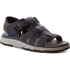 Sandały CLARKS - Un Trek Cove 261318617 Dark Navy. Sandały marki Clarks. W wyprzedaży za 229.00 zł.