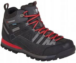 Buty trekkingowe męskie KARRIMOR Spike Mid K949. Czarne buty turystyczne Karrimor, bez wzorów, z materiału, bez zapięcia, trekkingowe. Za 269.99 zł.