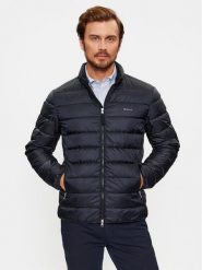 Gant Kurtka puchowa Light Down Jacket 7006298 Czarny Regular Fit. Czarne kurtki GANT, m, bez wzorów, z puchu, bez kaptura. Za 859.99 zł.