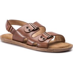 Sandały LASOCKI FOR MEN MB-SUMMERTIME-03. Brązowe sandały Lasocki For Men, ze skóry, bez zapięcia. Za 119.99 zł.
